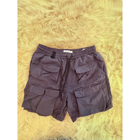 PacSun Other - PacSun Mens Cargo Shorts Charcoal Grey Nylon Utility Mesh Lined Size M